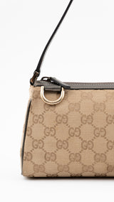 Gucci Monogram D-Ring Abbey Pochette