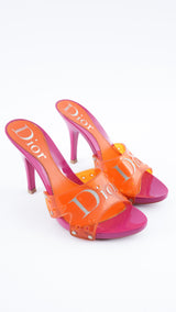 Dior Logo Jelly Heels - EU 37