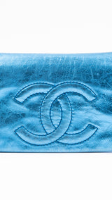 Chanel CC Metallic Calfskin Modern Chain Flap Bag