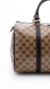 Gucci Monogram Boston Bag