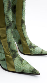 Gianmarco Lorenzi Python Boots