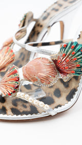 Roberto Cavalli Shell Mules
