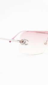 Chanel Rimless Sunglasses