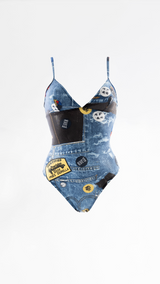 Dior Miss Diorella Trompe L'oeil Swimsuit