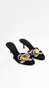 Giuseppe Zanotti Rhinestone Crab Heels - EU 37