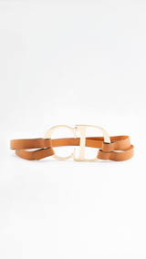 Dior Leather XL 'CD' Logo Belt - RARE