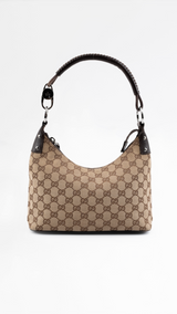 Gucci Monogram Lock Hobo Bag