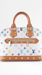 Louis Vuitton X Takashi Murakami Monogram Alma Bag