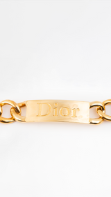 Dior ID Tag Curb Choker