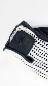 Chanel Lambskin Fingerless Gloves