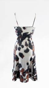 Cavalli Cow Print Dress