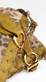 Dior Ostrich CD Logo Boots - EU 37