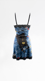 Dior Miss Diorella Trompe L'oeil Dress