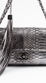 Chanel Python Soho Tassel Flap Bag