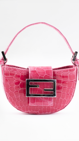 Fendi Croc Mini Croissant