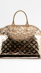 Louis Vuitton Monogram Miroir Alma GM Bag