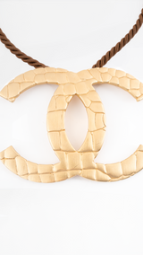 Chanel CC XL Pendant Necklace