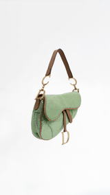 Dior Sequin Saddle Bag