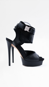 Gucci Babylon Leather Heels - EU 38