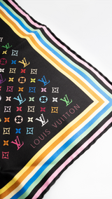 Louis Vuitton X Takashi Murakami Monogram Scarf