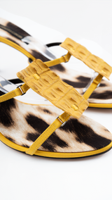 Roberto Cavalli Crocodile Heels - EU 38.5