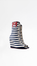 Chanel Cruise Wedge Boots - EU 40