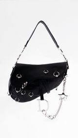 Dior Hardcore Piercing Saddle Bag