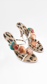Roberto Cavalli Seashell Heels - EU 38.5