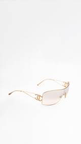 Chanel CC Rhinestone Sunglasses