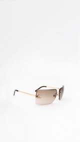 Chanel Rhinestone Sunglasses