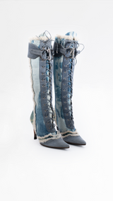 Dior Shearling CD Logo Boots