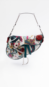 Dior Tattoo "Dior Loves John" Saddle Bag