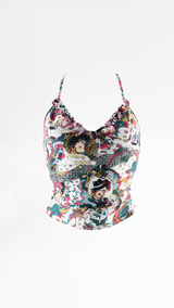 Dior Tattoo Print Cami Top