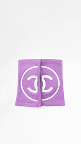 Chanel Lamb Skin Fingerless Gloves