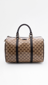 Gucci Monogram Boston Bag
