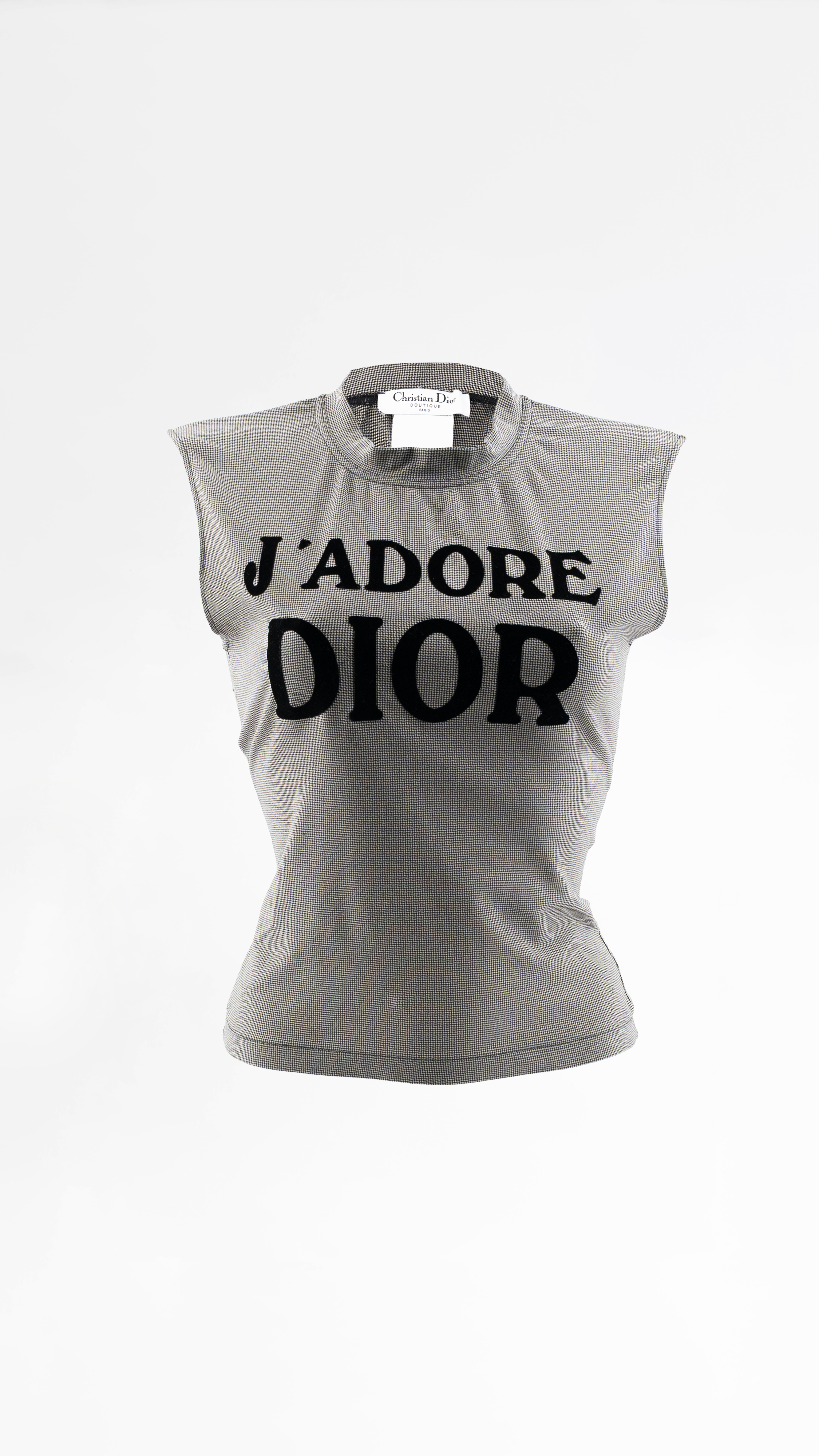 J'adore Dior Tank Top – Jean Vintage
