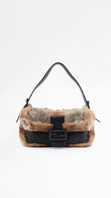 Fendi Fur Baguette Bag