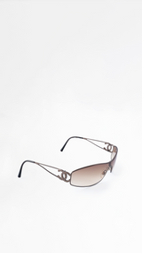 Chanel CC Rhinestone Sunglasses