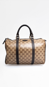 Gucci Monogram Boston Bag