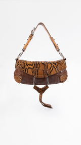 Dolce & Gabbana Snakeskin Shoulder Bag