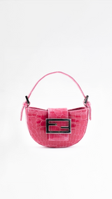 Fendi Croc Mini Croissant