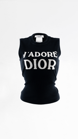 J'adore Dior Ribbed Tank Top