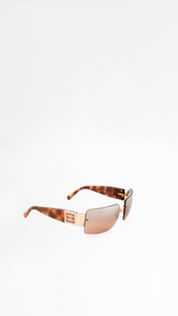Chanel CC Rimless Sunglasses
