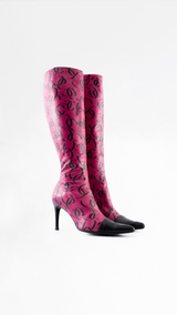 Chanel Leather CC Boots - EU 38.5