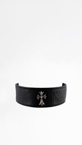 Chrome Hearts Leather Choker
