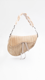 Dior Mink & Eel Saddle Bag