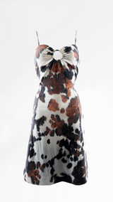 Cavalli Cow Print Dress