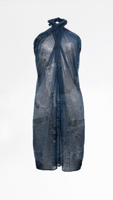 Dior Trompe L'oeil Denim Sarong