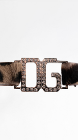Dolce & Gabbana Pony Hair Choker