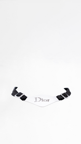 Dior Leather Logo Choker